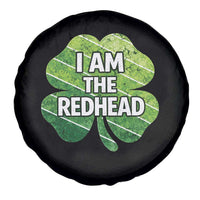 Funny Irish St Patricks Day Im The Redhead Spare Tire Cover Retro Vintage Lucky Shamrock