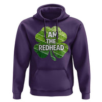 Funny Irish St Patricks Day Im The Redhead Hoodie Retro Vintage Lucky Shamrock