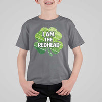 Funny Irish St Patricks Day Im The Redhead T Shirt For Kid Retro Vintage Lucky Shamrock