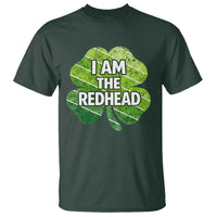 Funny Irish St Patricks Day Im The Redhead T Shirt Retro Vintage Lucky Shamrock