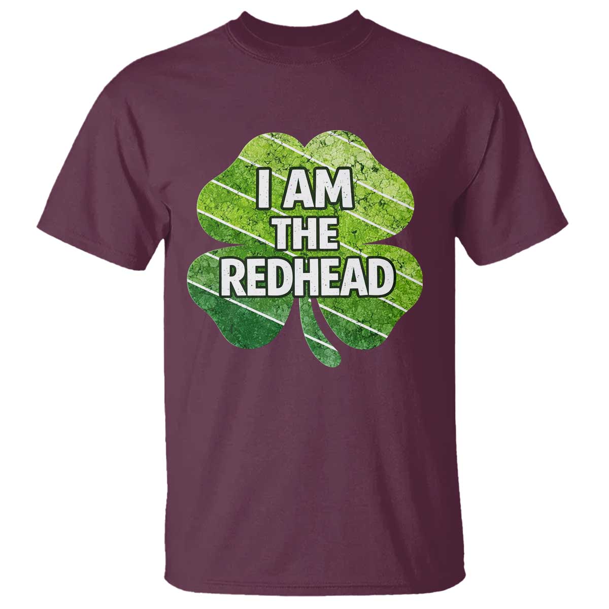 Funny Irish St Patricks Day Im The Redhead T Shirt Retro Vintage Lucky Shamrock