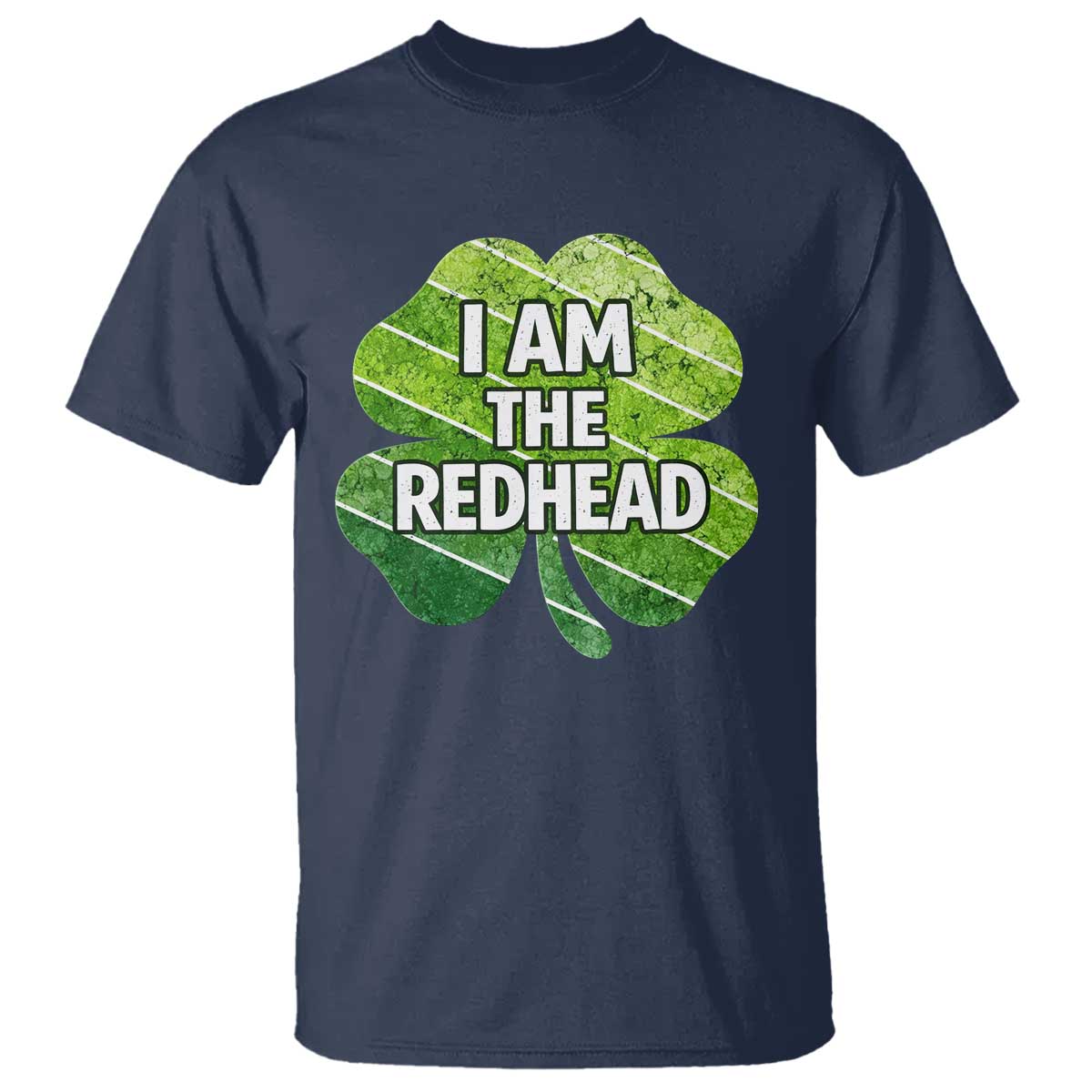 Funny Irish St Patricks Day Im The Redhead T Shirt Retro Vintage Lucky Shamrock