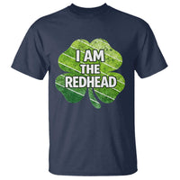 Funny Irish St Patricks Day Im The Redhead T Shirt Retro Vintage Lucky Shamrock