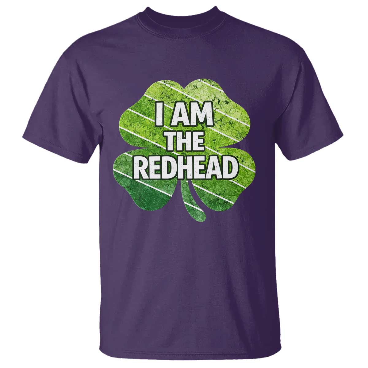 Funny Irish St Patricks Day Im The Redhead T Shirt Retro Vintage Lucky Shamrock