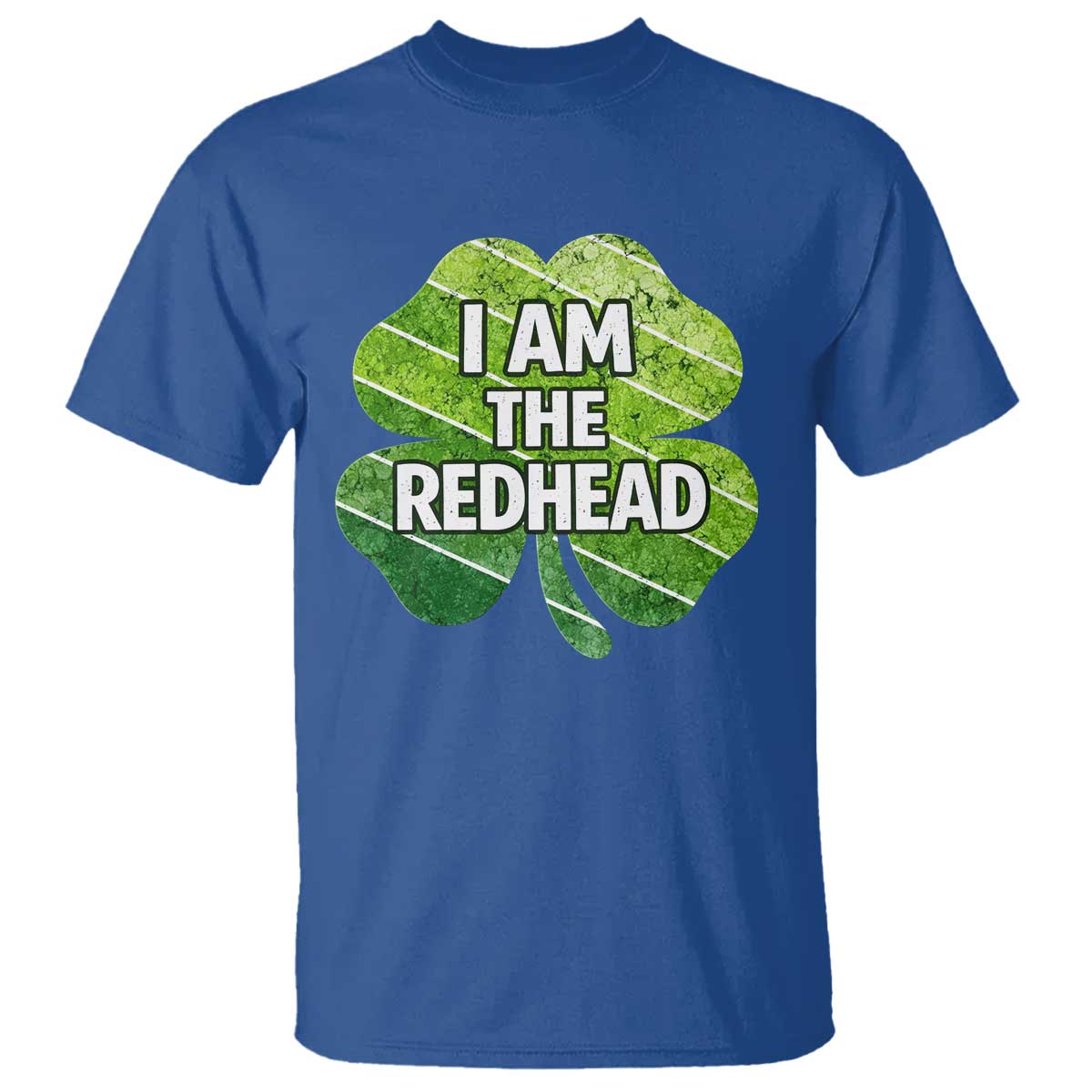 Funny Irish St Patricks Day Im The Redhead T Shirt Retro Vintage Lucky Shamrock