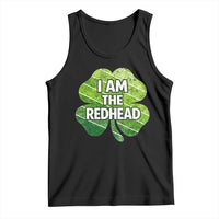 Funny Irish St Patricks Day Im The Redhead Tank Top Retro Vintage Lucky Shamrock
