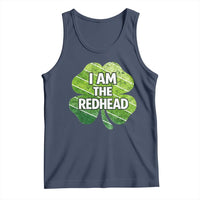 Funny Irish St Patricks Day Im The Redhead Tank Top Retro Vintage Lucky Shamrock