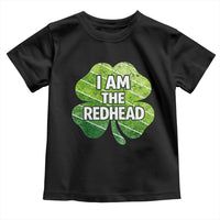 Funny Irish St Patricks Day Im The Redhead Toddler T Shirt Retro Vintage Lucky Shamrock