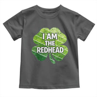 Funny Irish St Patricks Day Im The Redhead Toddler T Shirt Retro Vintage Lucky Shamrock