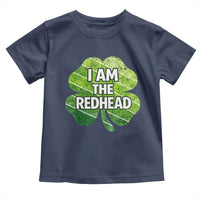 Funny Irish St Patricks Day Im The Redhead Toddler T Shirt Retro Vintage Lucky Shamrock