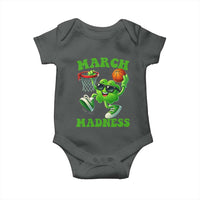 Basketball St Patricks Day Baby Onesie Mad Madness Irish Shamrock Playing Basketball Player Team Boys