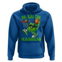 Basketball St Patricks Day Hoodie Mad Madness Irish Shamrock Playing Basketball Player Team Boys