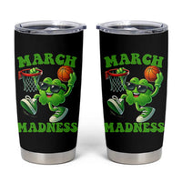 Basketball St Patricks Day Tumbler Cup Mad Madness Irish Shamrock Playing Basketball Player Team Boys