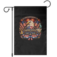 250 Years Of Freedom America Garden Flag USA Independence 250th Anniversary 1776 2026 Patriotic Eagle Flag