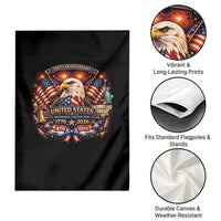 250 Years Of Freedom America Garden Flag USA Independence 250th Anniversary 1776 2026 Patriotic Eagle Flag
