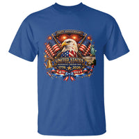 250 Years Of Freedom America T Shirt USA Independence 250th Anniversary 1776 2026 Patriotic Eagle Flag