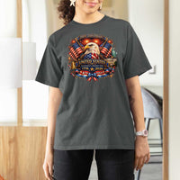 250 Years Of Freedom America T Shirt For Women USA Independence 250th Anniversary 1776 2026 Patriotic Eagle Flag