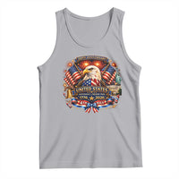 250 Years Of Freedom America Tank Top USA Independence 250th Anniversary 1776 2026 Patriotic Eagle Flag