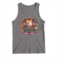 250 Years Of Freedom America Tank Top USA Independence 250th Anniversary 1776 2026 Patriotic Eagle Flag