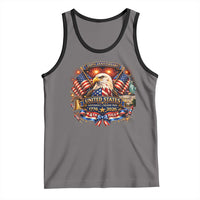 250 Years Of Freedom America Tank Top USA Independence 250th Anniversary 1776 2026 Patriotic Eagle Flag