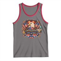 250 Years Of Freedom America Tank Top USA Independence 250th Anniversary 1776 2026 Patriotic Eagle Flag