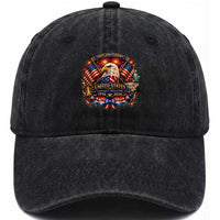 250 Years Of Freedom America Washed Cotton Baseball Cap USA Independence 250th Anniversary 1776 2026 Patriotic Eagle Flag