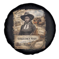 Black History Black Cowgirl Spare Tire Cover Western Rodeo African American Melanin Texas Women