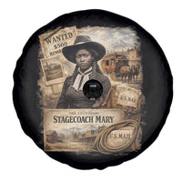 Black History Black Cowgirl Spare Tire Cover Western Rodeo African American Melanin Texas Women