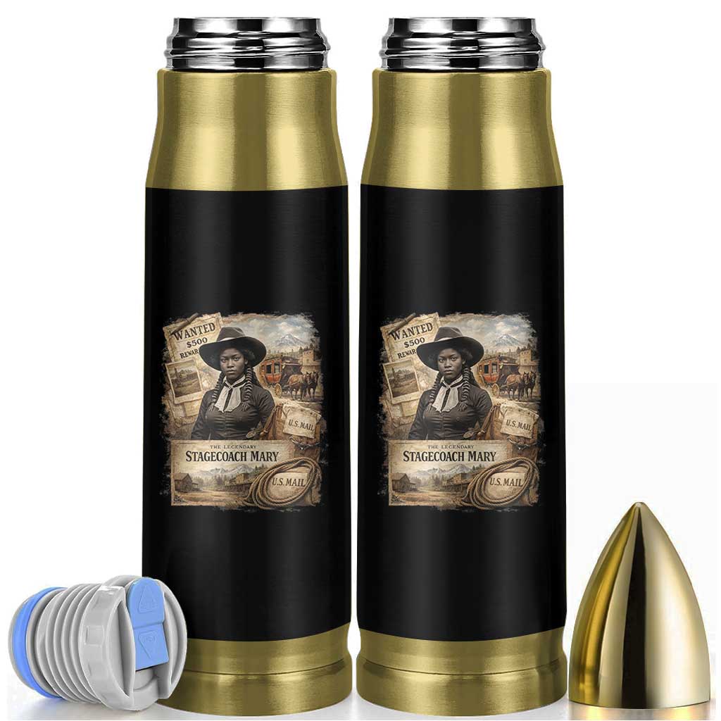 Black History Black Cowgirl Bullet Tumbler Western Rodeo African American Melanin Texas Women