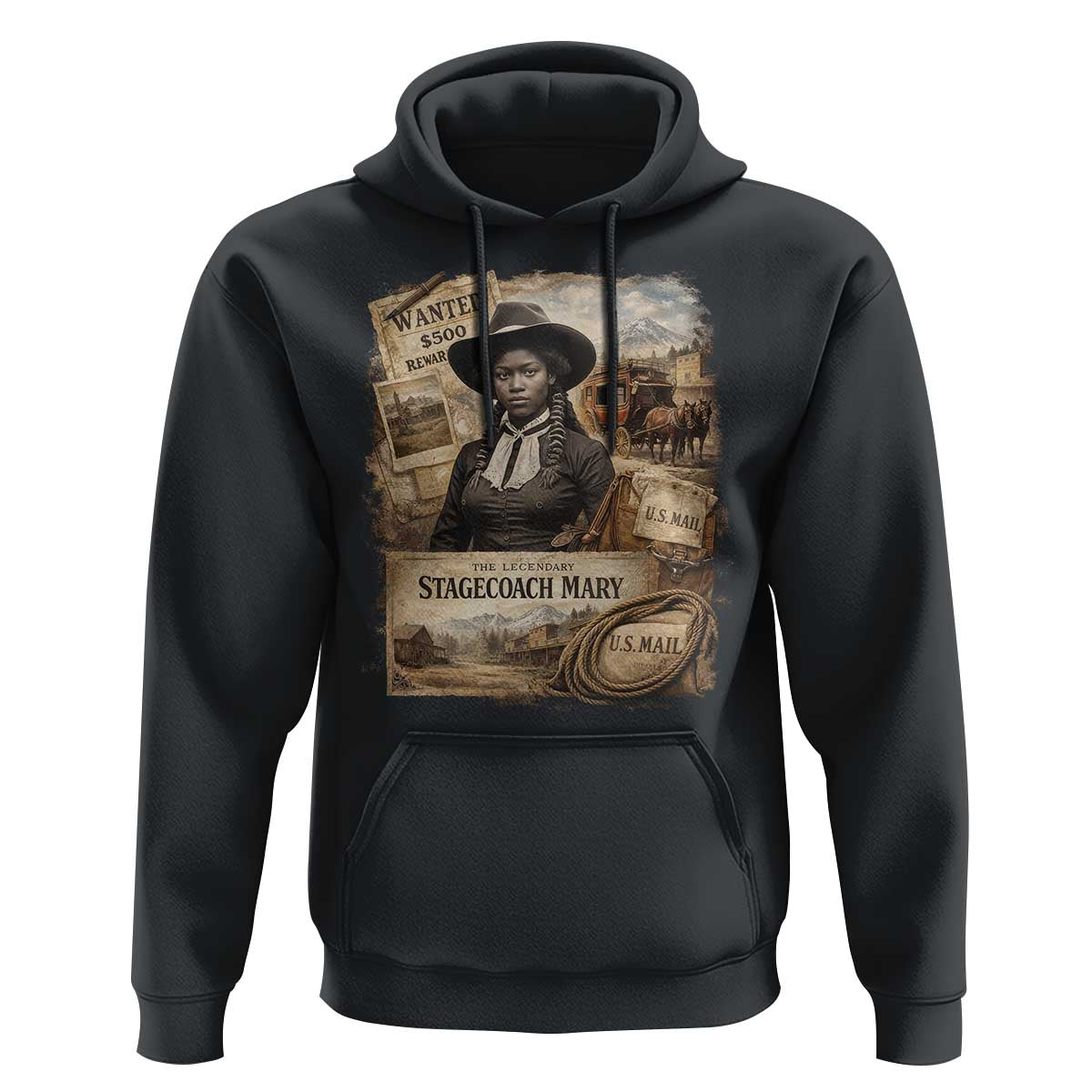 Black History Black Cowgirl Hoodie Western Rodeo African American Melanin Texas Women