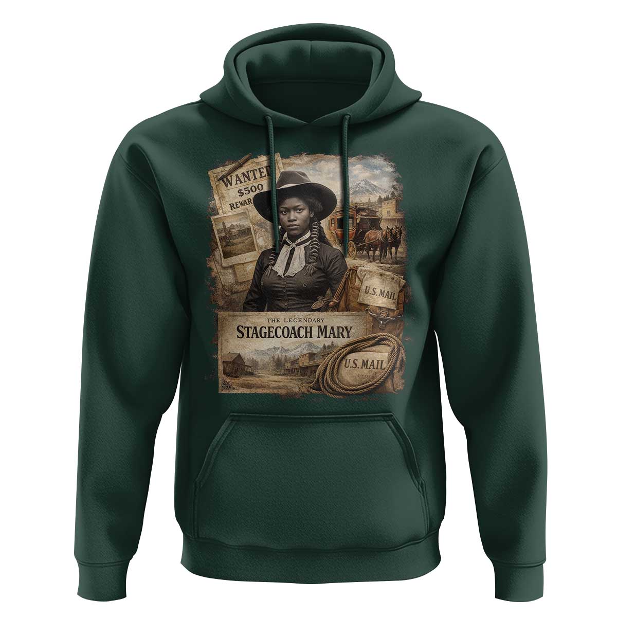 Black History Black Cowgirl Hoodie Western Rodeo African American Melanin Texas Women