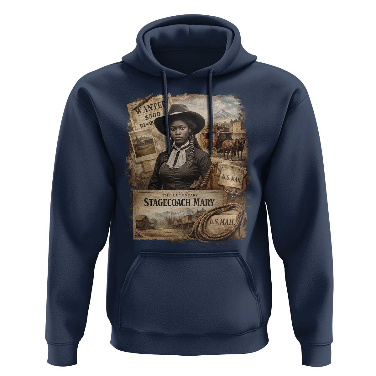 Black History Black Cowgirl Hoodie Western Rodeo African American Melanin Texas Women