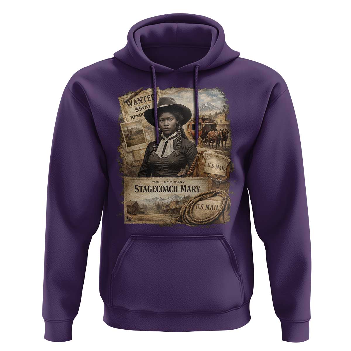 Black History Black Cowgirl Hoodie Western Rodeo African American Melanin Texas Women