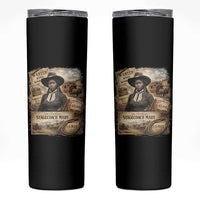 Black History Black Cowgirl Skinny Tumbler Western Rodeo African American Melanin Texas Women