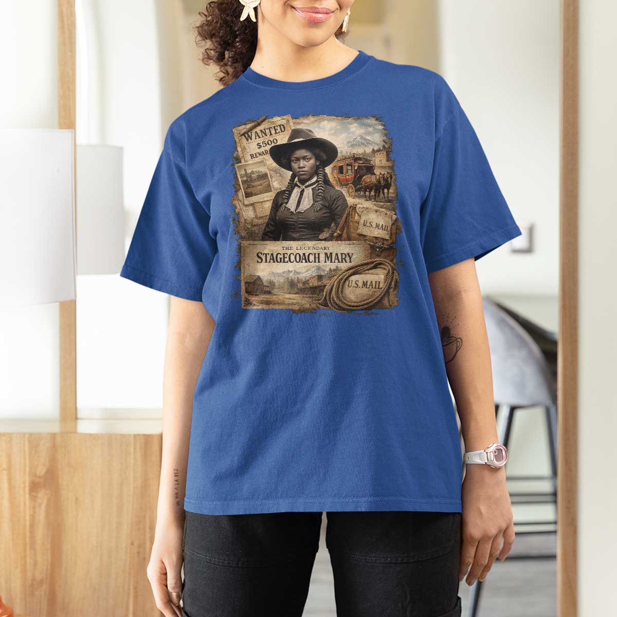 Black History Black Cowgirl T Shirt For Women Western Rodeo African American Melanin Texas Women