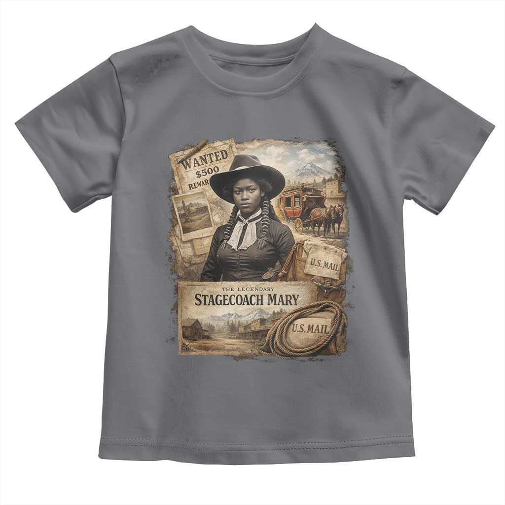 Black History Black Cowgirl Toddler T Shirt Western Rodeo African American Melanin Texas Women