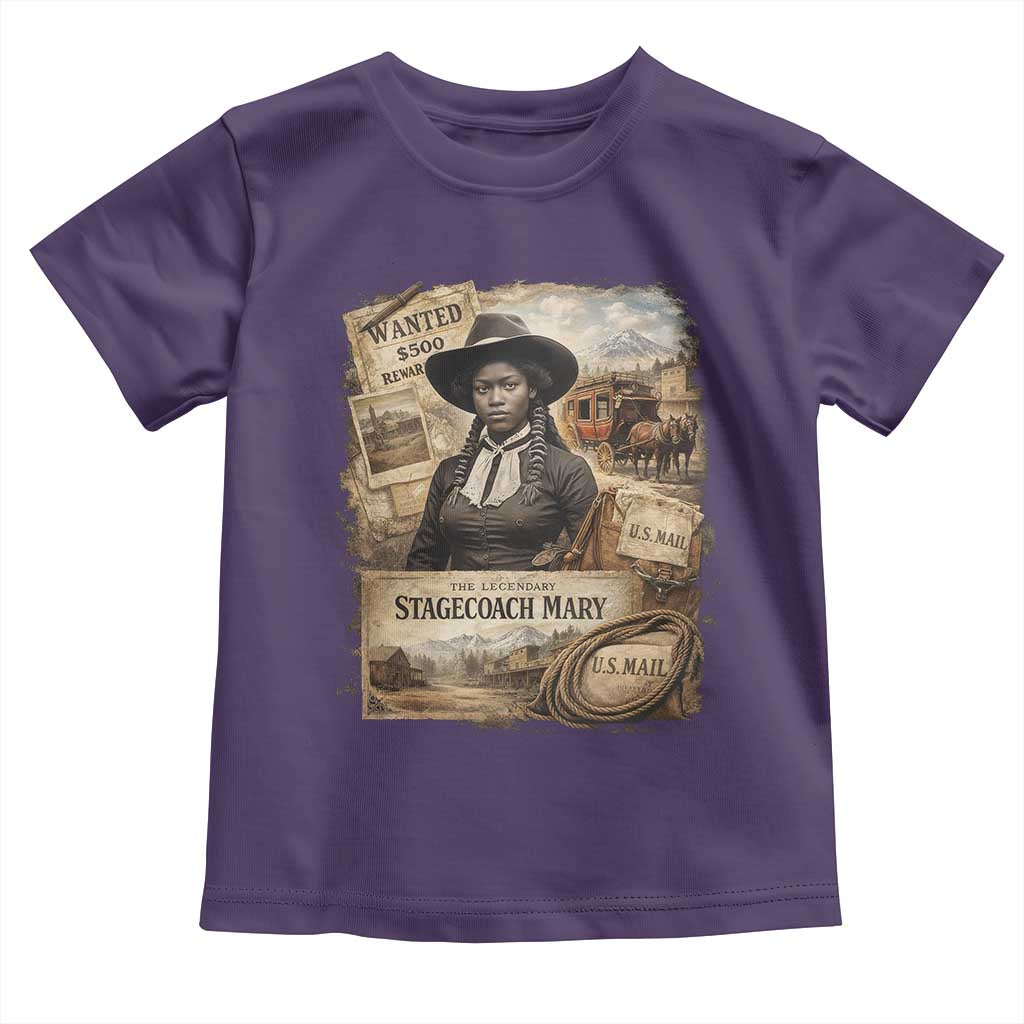 Black History Black Cowgirl Toddler T Shirt Western Rodeo African American Melanin Texas Women