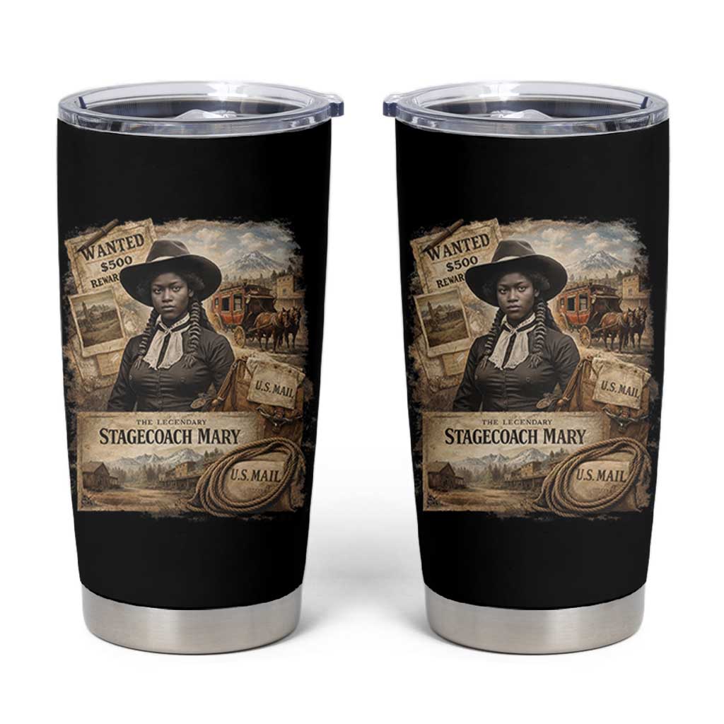 Black History Black Cowgirl Tumbler Cup Western Rodeo African American Melanin Texas Women