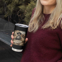 Black History Black Cowgirl Tumbler Cup Western Rodeo African American Melanin Texas Women