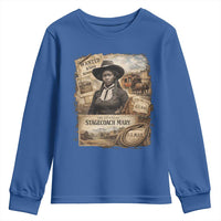 Black History Black Cowgirl Youth Sweatshirt Western Rodeo African American Melanin Texas Women