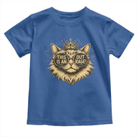Funny Princess Cat Donut Toddler T Shirt This Is An Outrage Donut Gold Cat Lover Gifts