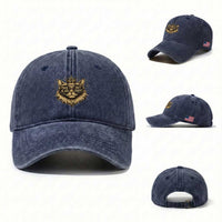Funny Princess Cat Donut Washed Cotton Baseball Cap This Is An Outrage Donut Gold Cat Lover Gifts