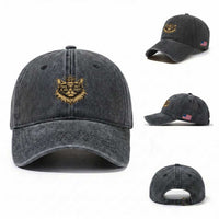 Funny Princess Cat Donut Washed Cotton Baseball Cap This Is An Outrage Donut Gold Cat Lover Gifts