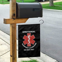 Do Not Pet Husband Garden Flag Funny Sarcastic Saying - Wonder Print Shop