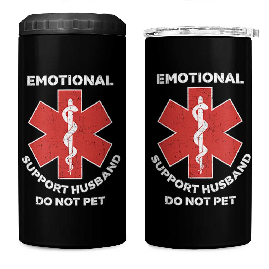 Do Not Pet Husband 4 in 1 Can Cooler Tumbler Funny Sarcastic Saying - Wonder Print Shop