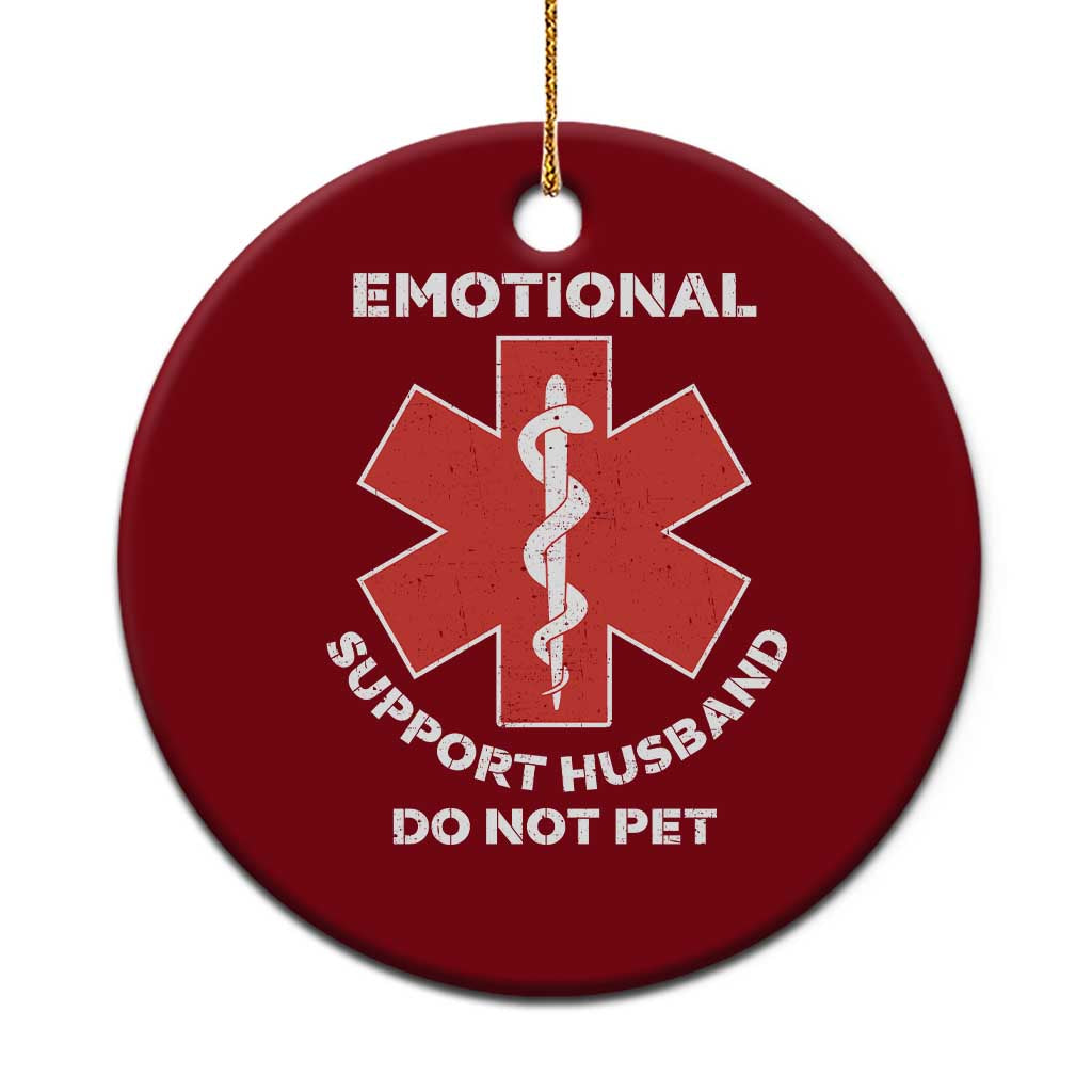 Do Not Pet Husband Ceramic Ornament Funny Sarcastic Saying - Wonder Print Shop
