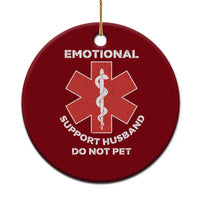 Do Not Pet Husband Ceramic Ornament Funny Sarcastic Saying - Wonder Print Shop