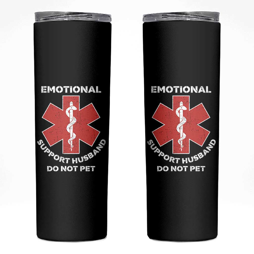 Do Not Pet Husband Skinny Tumbler Funny Sarcastic Saying - Wonder Print Shop