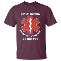 Do Not Pet Husband T Shirt Funny Sarcastic Saying - Wonder Print Shop