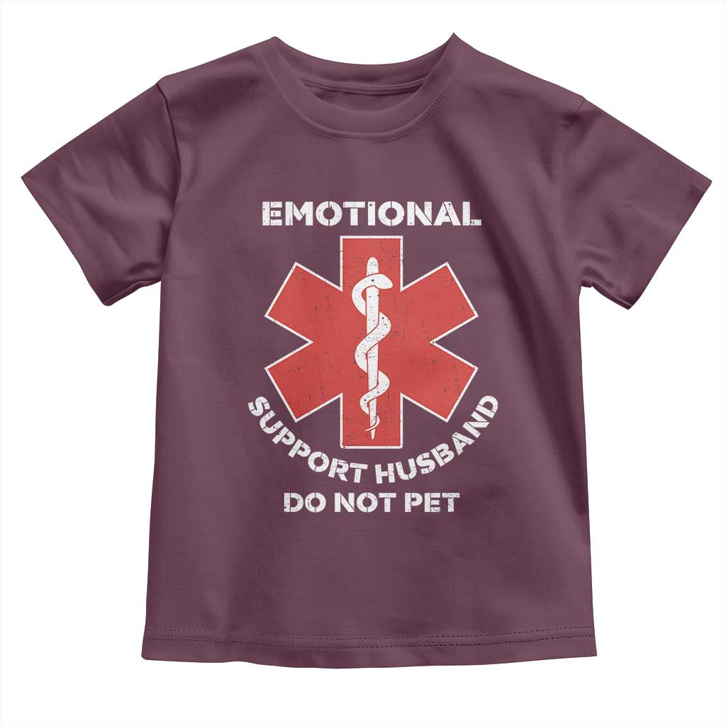 Do Not Pet Husband Toddler T Shirt Funny Sarcastic Saying - Wonder Print Shop